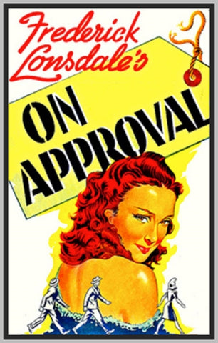 ON APPROVAL - COLORIZED - 1944 - CLIVE BROOK - RARE DVD