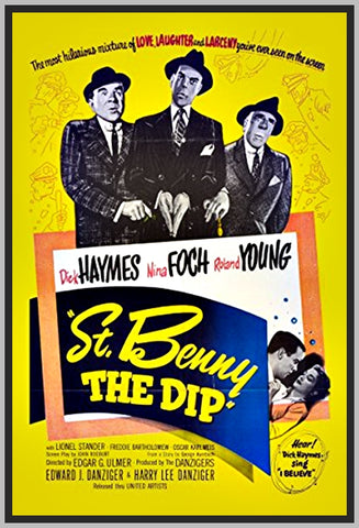 ST BENNY THE DIP - 1953 - COLORIZED - RARE DVD