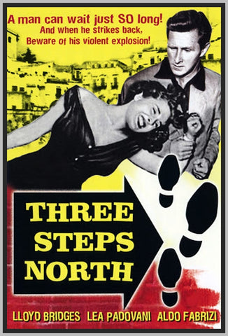 THREE STEPS NORTH '51 - COLORIZED - ALDO FABRIZI - RARE DVD