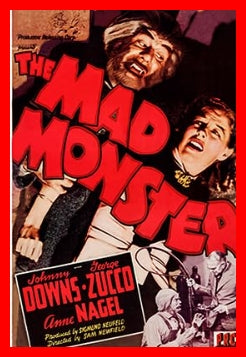 The Mad Monster - 1942 - DVD