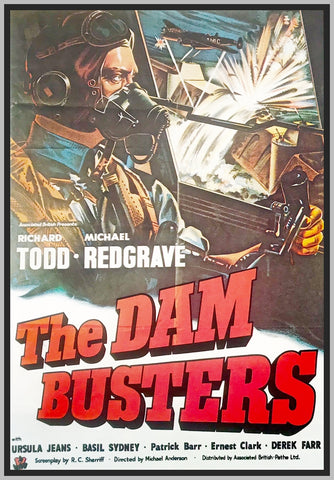 THE DAM BUSTERS - 1955 - COLORIZED - RICHARD TODD - RARE DVD