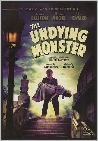 THE UNDYING MONSTER - COLORIZED - 1942 - JOHN HOWARD - RARE DVD