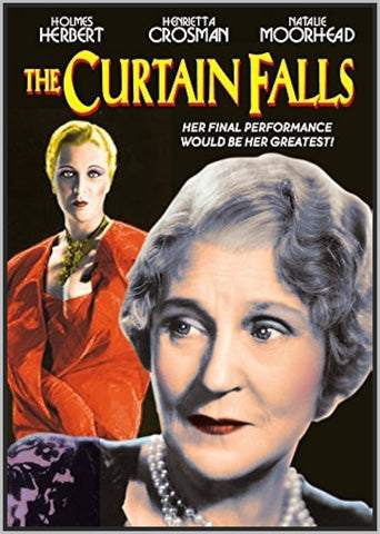 THE CURTAIN FALLS - 1934 - HENRIETTA CROSMAN - RARE DVD