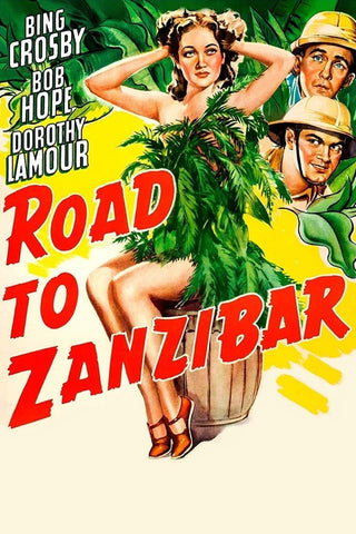 ROAD TO ZANZIBAR 1941 - RARE COLORIZED - $15