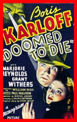 Doomed to Die - 1940 - DVD