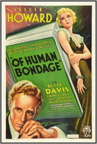 OF HUMAN BONDAGE - 1934 - BETTE DAVIS - RARE DVD