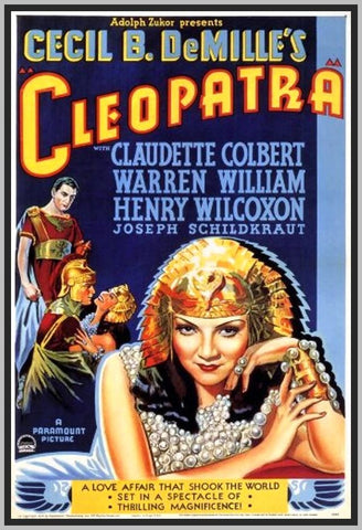 CLEOPATRA - 1934 - COLORIZED - RARE DVD