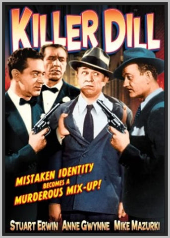 KILLER DILL - 1947 - COLORIZED - STUART ERWIN - RARE DVD