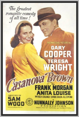 CASANOVA BROWN - COLORIZED - 1944 - GARY COOPER- RARE DVD