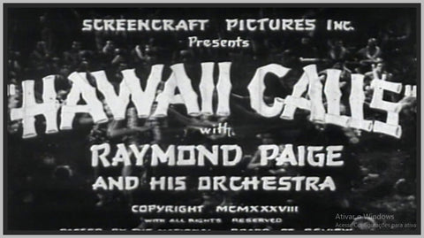 HAWAII CALLS - 1938 - BOBBY BREEN - RARE DVD