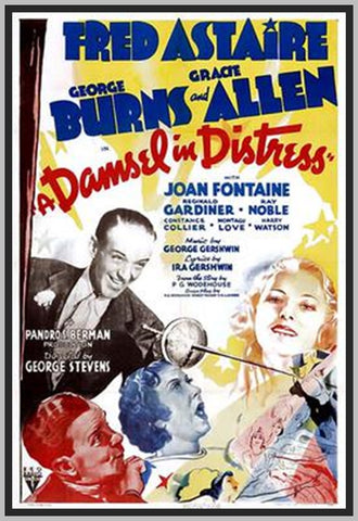 A DAMSEL IN DISTRESS - COLORIZED - 1937 - FRED ASTAIRE - RARE DVD