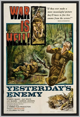 YESTERDAY'S ENEMY - COLORIZED - 1959 - STANLEY BAKER - RARE DVD