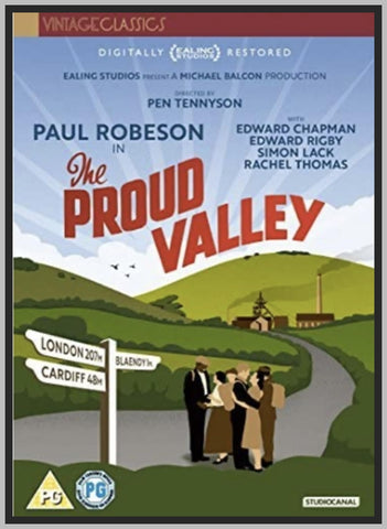 THE PROUD VALLEY - COLORIZED - 1940 - PAUL ROBESON - RARE DVD