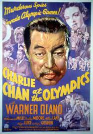 CHARLIE CHAN AT THE OLYMPICS - COLORIZED