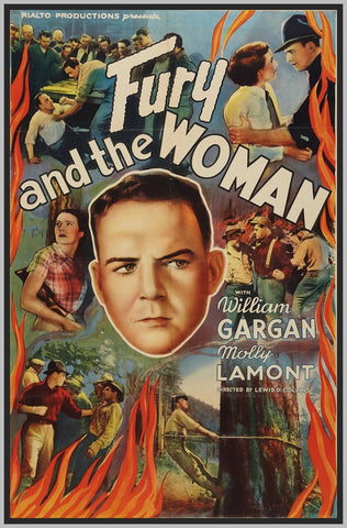 FURY AND THE WOMAN - LUCKY CORRIGAN - 1937- RARE DVD