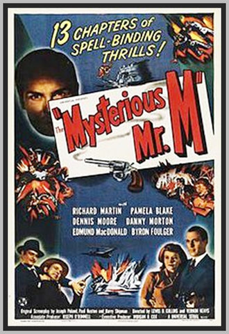 THE MYSTERIOUS MR M - 1941 - COLORIZED - PAMELA BLAKE - RARE DVD