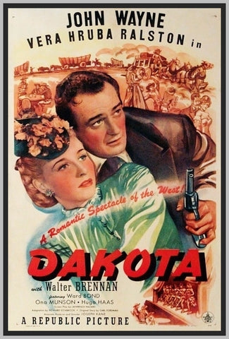 DAKOTA - COLORIZED - 1945 - JOHN WAYNE - RARE DVD