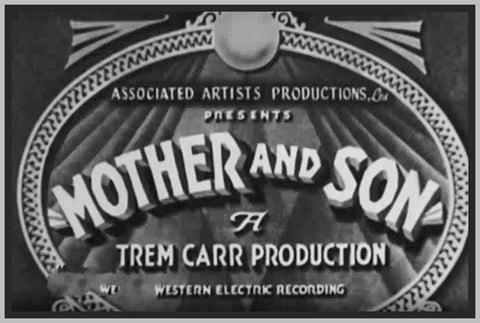 MOTHER AND SON - 1931 - JOHN ELLIOTT - RARE DVD