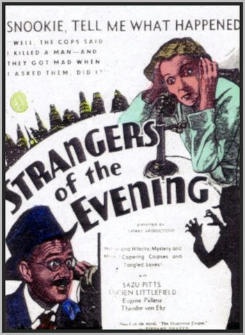 STRANGERS OF THE EVENING - 1932 - ZASU PITTS - RARE DVD