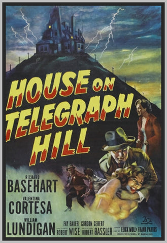 THE HOUSE ON TELEGRAPH HILL - COLORIZED - 1951 - RICHARD BASEHART - RARE DVD