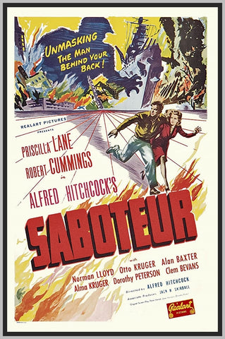 SABOTEUR - 1942 - COLORIZED - PRISCILA LANE - RARE DVD