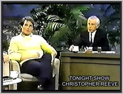 TONIGHT SHOW - CHRISTOPHER REEVE - 1987 - RARE DVD