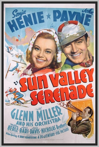 SUN VALLEY SERENADE - 1941 - COLORIZED - SONJA HENIE - RARE DVD