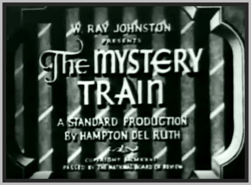 THE MYSTERY TRAIN - 1931 - HEDDA HOPPER - RARE DVD – TV Museum DVDs