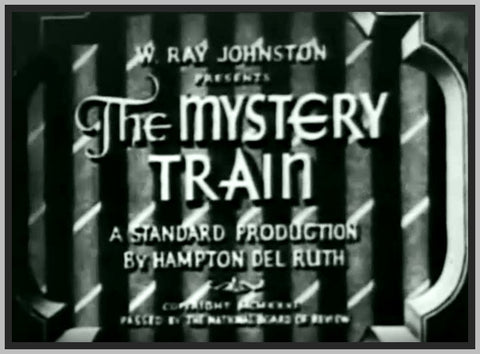 THE MYSTERY TRAIN - 1931 - HEDDA HOPPER - RARE DVD