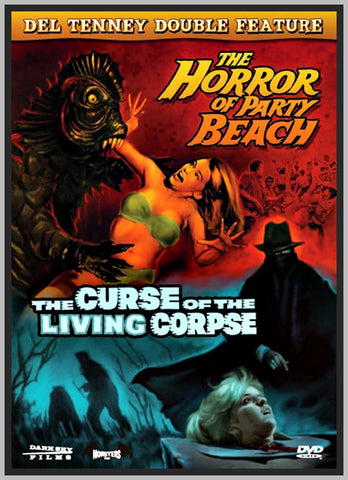 HORROR OF PARTY BEACH - 1964 - JOHN LYON - COLORIZED - RARE DVD