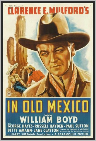 IN OLD MEXICO  - 1938 - WILLIAM BOYD - RARE DVD