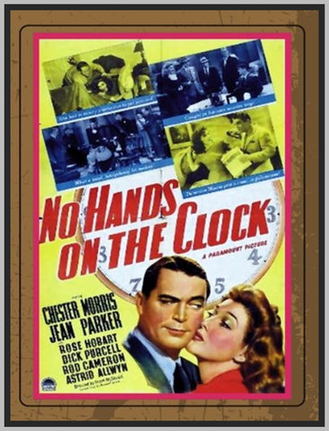 NO HANDS ON THE CLOCK '41 - COLORIZED - CHESTER MORRIS - RARE DVD