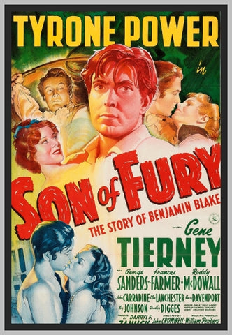 SON OF FURY - COLORIZED - 1942 - TYRONE POWER - RARE DVD