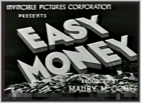 EASY MONEY - 1936 - KAY LINAKER - RARE DVD