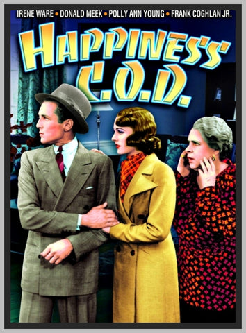 HAPPINESS C.O.D - 1935 - MAUDE EBURNE - RARE DVD