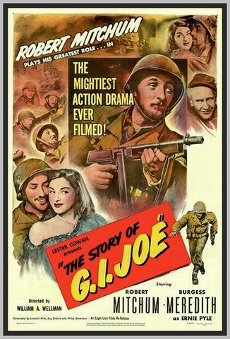 THE STORY OF G.I. JOE - COLORIZED - 1945 - BURGESS MEREDITH - RARE DVD