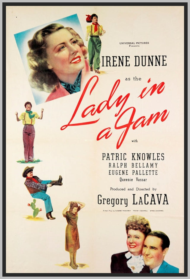 LADY IN A JAM - COLORIZED - 1942 - IRENE DUNNE- RARE DVD – TV Museum DVDs