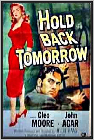 HOLD BACK TOMORROW - COLORIZED - 1955 - JOHN AGAR - RARE DVD