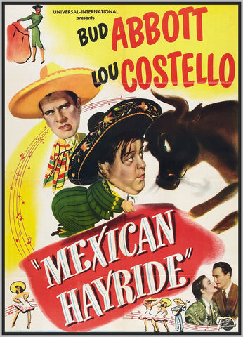 MEXICAN HAYRIDE - ABBOTT AND COSTELLO - COLORIZED - 1948 - RARE DVD