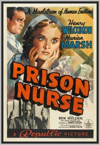 PRISON NURSE - 1938 - HENRY WILCOXON - RARE DVD