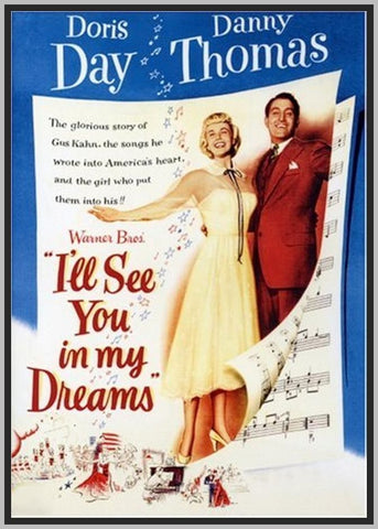 I'LL SEE YOU IN MY DREAMS - COLORIZED - 1951 - DORIS DAY - RARE DVD