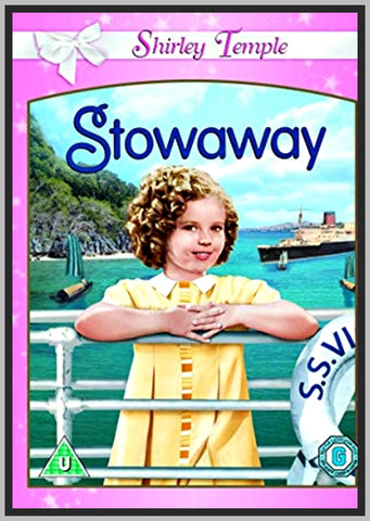 STOWAWAY - 1936 - WITH SHIRLEY TEMPLE - RARE DVD - COLORIZED