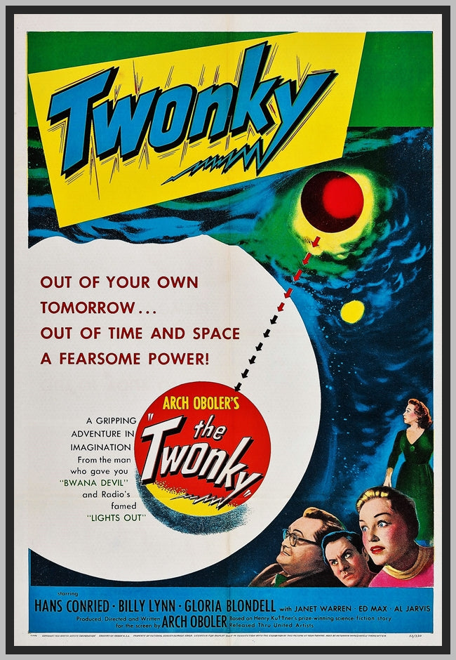 THE TWONKY '54 - COLORIZED - GLORIA BLONDELL - RARE DVD – TV Museum DVDs