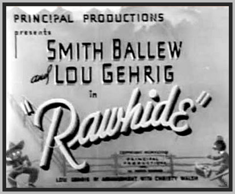 RAWHIDE - 1938 - SMITH BALLEW - RARE DVD