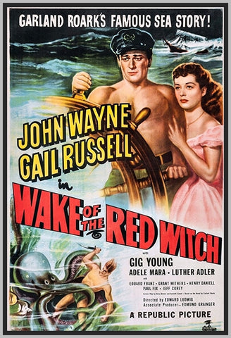 WAKE OF THE RED WITCH - 1948 - WITH JOHN WAYNE - RARE DVD - COLORIZED