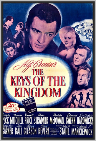 THE KEYS OF THE KINGDOM - COLORIZED - 1944 - GREGORY PECK - RARE DVD