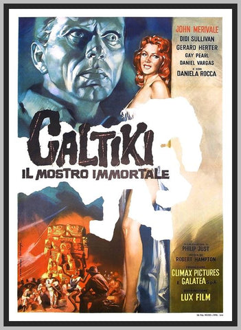 CALTIKI - THE IMMORTAL MONSTER - COLORIZED - 1959 - JOHN MERIVALE - RARE DVD