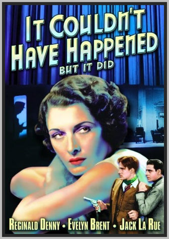 IT COULDN'T HAVE HAPPENED - 1936 - COLORIZED - REGINALD DENNY - RARE DVD