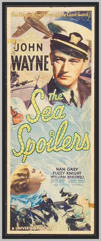 THE SEA SPOILERS '36 - COLORIZED - JOHN WAYNE - RARE DVD