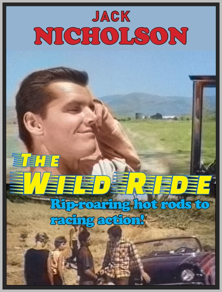 THE WILD RIDE - 1960 - COLORIZED - JACK NICHOLSON - RARE DVD – TV ...